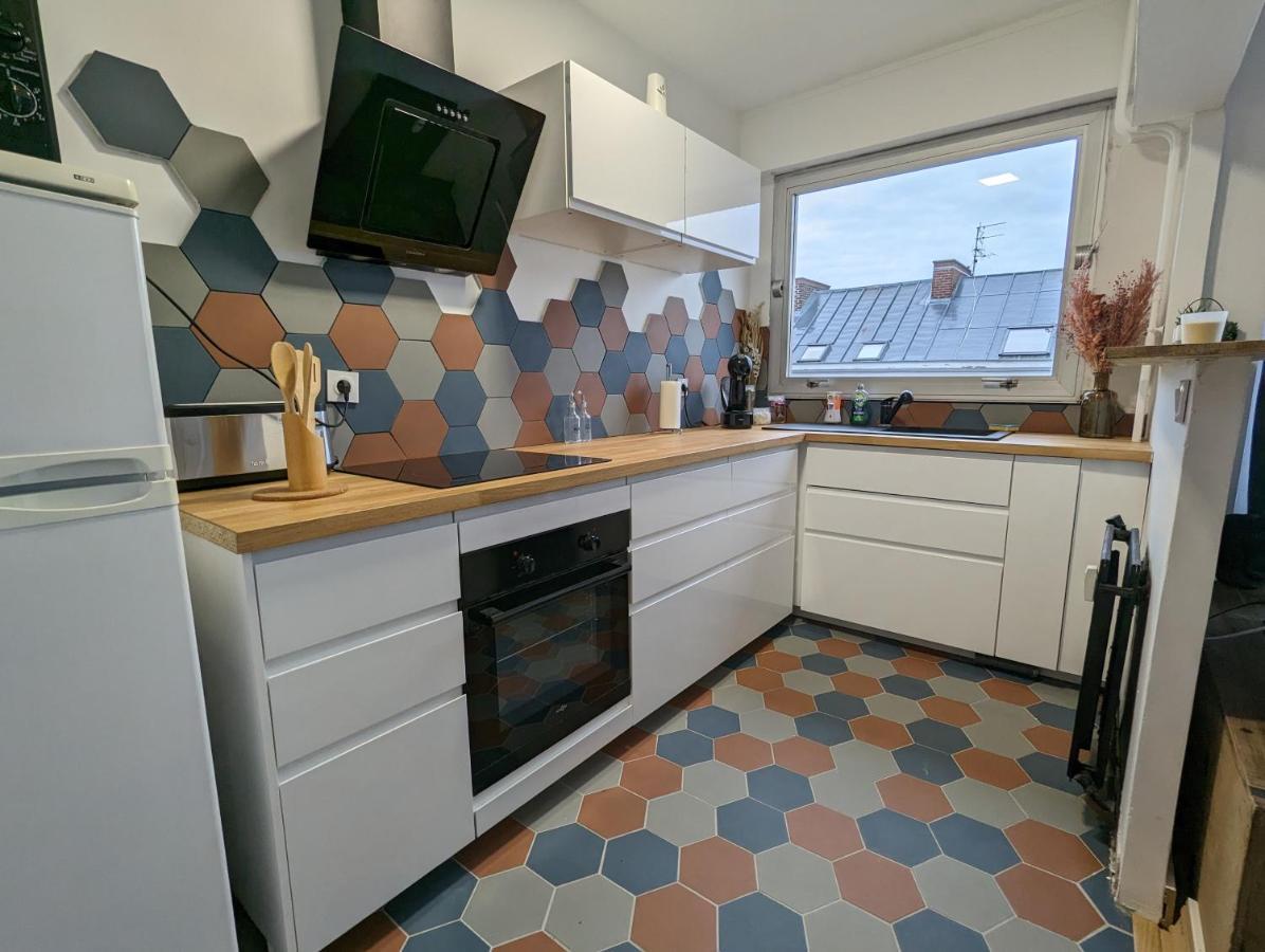Appt Cosy En Coeur De Ville Proche Lille - 15 Min Tourcoing Eksteriør billede